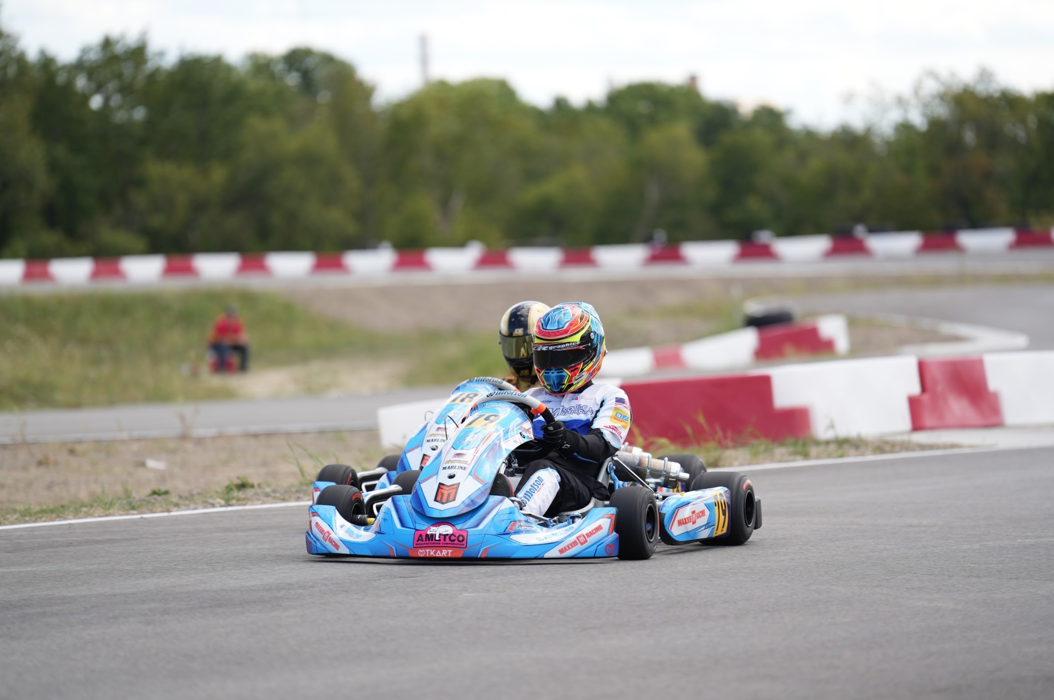 Racing action from the 2025 BRKC season